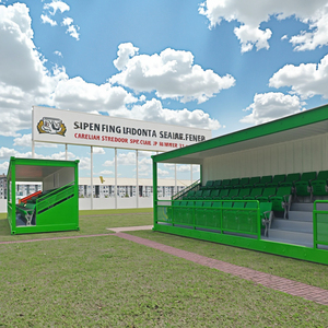 Contenedor de Tribuna Resistente de Venta Directa de Fábrica con Asientos Tipo Grada, Tribuna Portátil para Estadios de Fútbol - Product Image 3