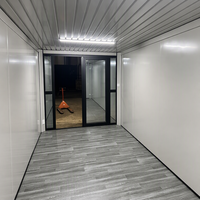 Maison conteneur modulaire préfabriquée, design moderne pour immeubles de bureaux, hôtels, villas, installation et personnalisation rapides