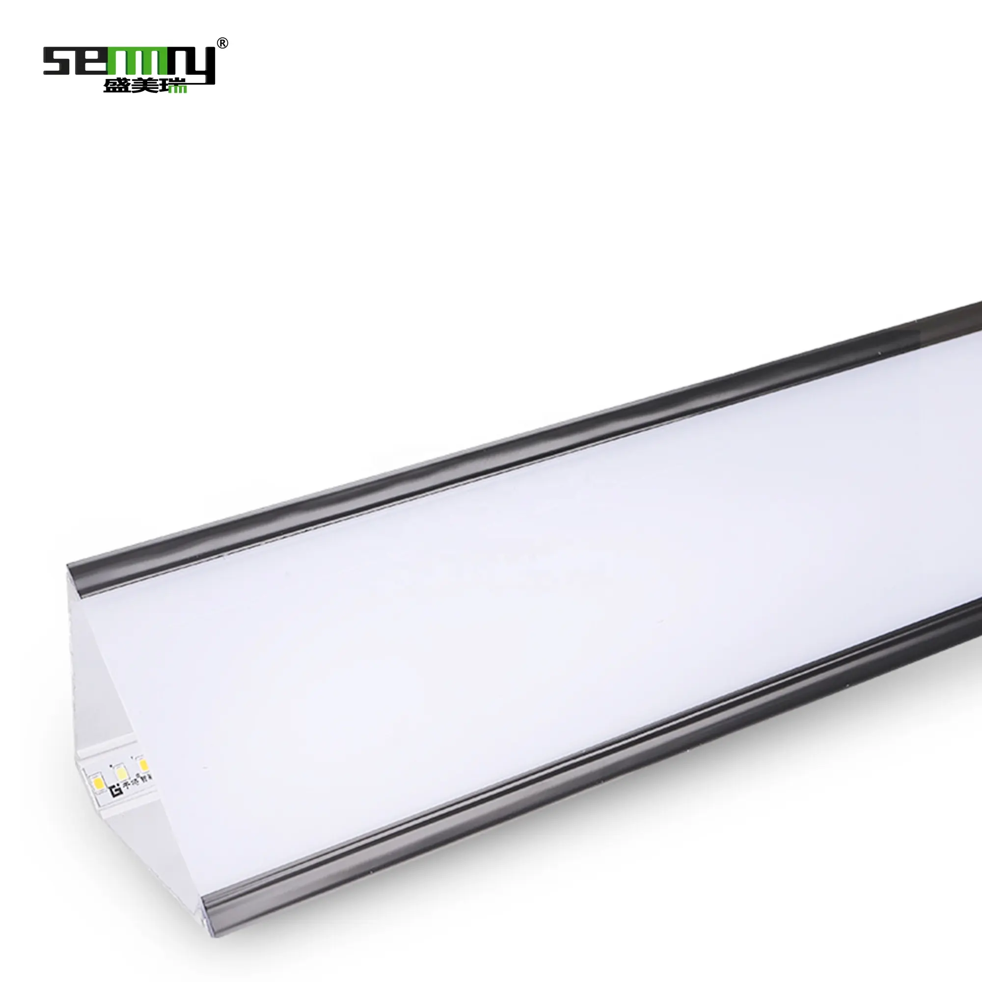 LED luminoso superiore intagliato in gesso linea con plafoniera senza illuminazione lampada principale moderno soffitto finiture per camera da letto soggiorno