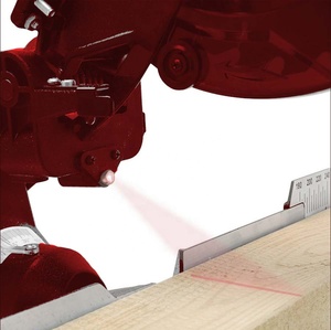 Sierra Ingletadora Eléctrica Compuesta de 2000W y 10 Pulgadas para Cortar Madera, Aluminio y Azulejos, 20A, 110V-240V, Embalaje Industrial en <span class=keywords><strong>Caja</strong></span> de Color, 1 Año de Garantía - Product Image 3