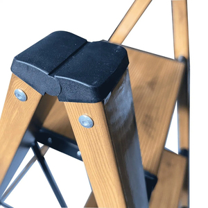 Échelle pliante portable antidérapante en aluminium pour usage intérieur et extérieur, idéale pour les bureaux modernes, comme marchepied ou support à fleurs - Product Image 2