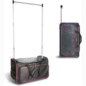 BSCI Free Rolling <b>Dance</b> <b>Costume</b> <b>Bag</b> with Hanging Cosmetics and Garment Rack Sample <b>Dance</b> <b>Bag</b> - Product Image 2