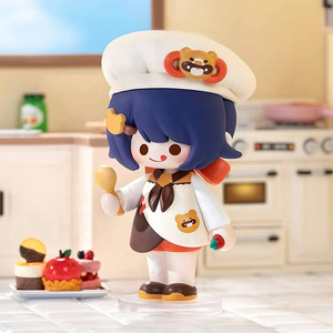 Para POP MART <span class=keywords><strong>Genshin</strong></span> Impact Themed Chibi Series Anime PVC figura de acción Dress-Up Dreams decoración del hogar adorno de escritorio Blind Guess - Product Image 3