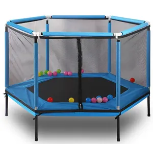 Grand trampoline rectangulaire en acier pour enfants et adultes, pour l'intérieur et l'extérieur, pour une utilisation à domicile - Product Image 6