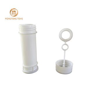 Trẻ Em Ngoài Trời Mùa Hè Tùy Chỉnh In Ấn Màu Trắng Nhựa Thổi Nước Trò Chơi Mini Wand 50Ml 60Ml Rỗng Bong Bóng Chai Xà Phòng Đồ Chơi - Product Image 1