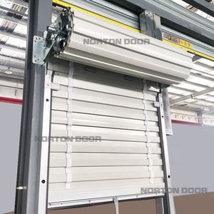 עצמי פלדה אחסון ידני מתגלגל תריס גלילה דלתות יחידת אחסון מיכל נירוסטה שער מתגלגל דלת - Product Image 5