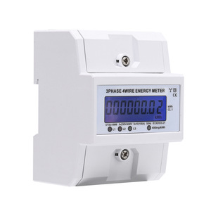 Chliuyi 3Phase 4Wire Energy Meter 3x230V/400V 100A LCD Display kWh CL1 - Product Image 3