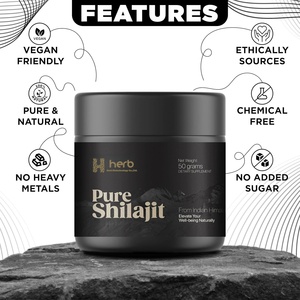 Resina de Shilajit de Marca Privada ODM/OEM, Suplemento Enzimático de Shilajit Puro del Himalaya con Ácido Fúlvico y Más de 85 Minerales Traza para Hombres y Mujeres - Product Image 6