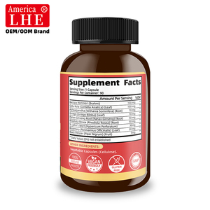 Fabricant de compléments alimentaires pour le cerveau, 9 en 1, Ashwagandha, concentration, mémoire, énergie, 60 capsules pour le soutien du cerveau - Product Image 6