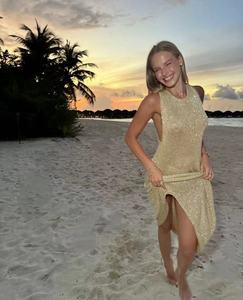 Re Mcgreen Star Sexy Flash nuovo senza maniche senza schienale Sexy Slim Fit vestito a coda di pesce vestito vacanza <span class=keywords><strong>spiaggia</strong></span> Cover up per donna - Product Image 1