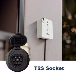 Station de recharge rapide pour véhicules électriques AC 7KW/22KW, monophasée/triphasée, avec application intelligente Wallbox de niveau 2, garantie 3 ans, neuve - Product Image 4