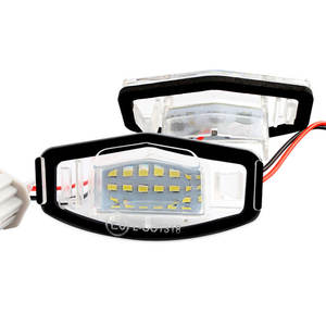 Luz de placa de matrícula LED blanca para Honda Civic 01-15 Accord 4D 03-17 Odyssey 00-04 Pilot 03-08 Acura MDX RL TSX RDX TL ILX - Product Image 2