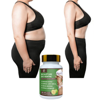 Étiquettes personnalisées Produits amincissants Pilules brûle-graisse Pilules de gestion du poids Pilules brûle-graisse pour l'amélioration des fesses