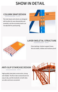 أفضل المبيعات لعام <span class=keywords><strong>2025</strong></span>: نظام رفوف تخزين للمستودعات من الفولاذ الثقيل بخمس طبقات مع حماية ضد التآكل - Product Image 5