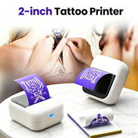 Imprimante de poche sans fil OEM en gros pour téléphones mobiles Android et iOS, imprimante d'étiquettes adhésives bon marché, imprimante de tatouages, taille 2 pouces 57 mm