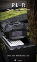 Telémetro Láser Rojo Multifuncional de 800m, Buzzard Optics, Conexión a la Aplicación Móvil Ballistic, Prueba de Velocidad del Viento