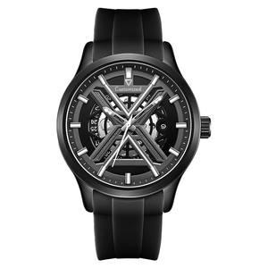 Reloj Tourbillon con movimiento luminoso hueco, reloj mecánico automático para hombre - Product Image 2