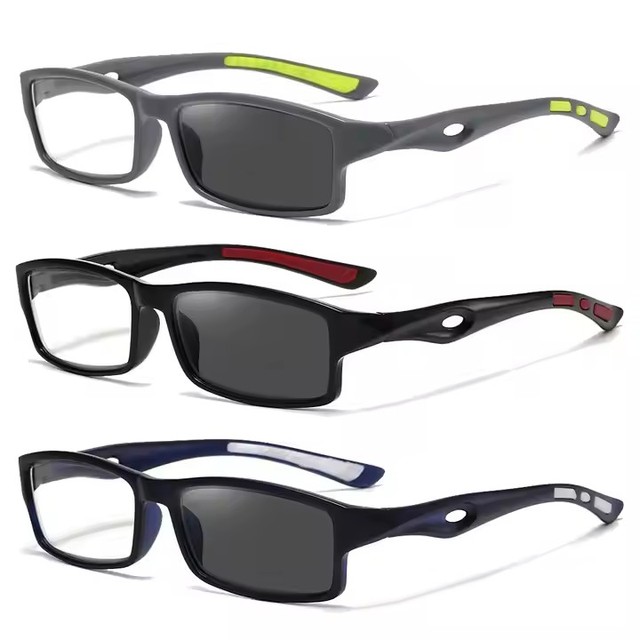 Wholesale of high-quality affordable progressive Intelligent Zoom photochromic anti-blue light reading glasses for the elderly