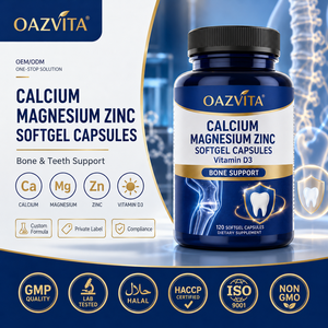 OAZVITA OEM Gélules de Bisglycinate de Magnésium et de Zinc : Soutient la Fonction Musculaire et le Métabolisme - Product Image 1