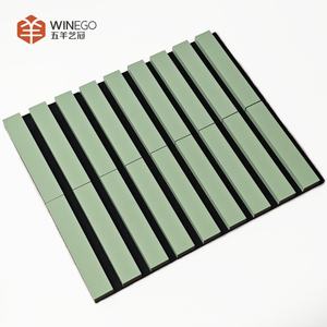 Paneles de Pared de Listones de Madera Resistentes al Fuego WINEGO, Panel Acústico Antibacteriano, Panel Acústico de Madera Absorbente de Sonido - Product Image 5