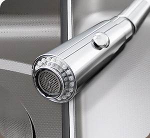 Fregadero de cocina grande de un solo seno, hecho a mano, de acero inoxidable 304 con recubrimiento nano gris y doble nervadura - Product Image 6