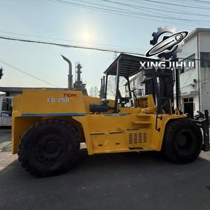 รถยก TCM FD250Z 25 ตัน รถยกมือสองจากญี่ปุ่น 25 ตัน เครื่องยนต์ Isuzu 6BG1 รถยกใช้แล้ว รถยกใช้น้ำมันเชื้อเพลิง 3000 มม. 25000 กก. - Product Image 4