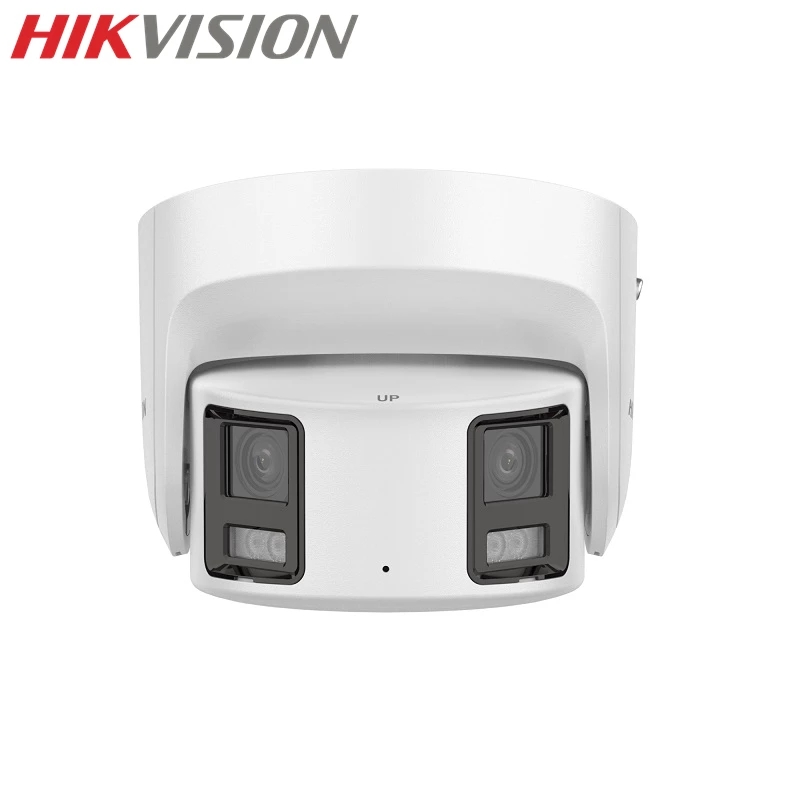 Original Hik DS-2CD2387G2P-LSU/SL 8MP Panoramic Fixed Turret Network Camera 24/7 colorful imaging IP67 FOV 180