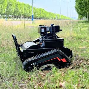 <span class=keywords><strong>Tondeuse</strong></span> à gazon <span class=keywords><strong>électrique</strong></span> à moteur diesel à essence sur chenilles télécommandée à rotation zéro <span class=keywords><strong>pour</strong></span> la vente en gros - Product Image 4