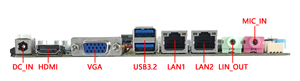 12th Intel CPU 2 * DDR 1700 tản nhiệt Mini ITX Bo mạch chủ qm6100 với M.2 bule_tooth cho mini PC hoặc máy tính để bàn - Product Image 6