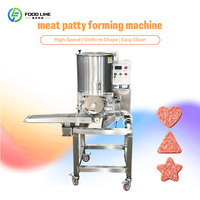 Machine automatique à viande pour hamburgers, machine automatique à grandes galettes de viande, machine à former des nuggets de poulet 220 volts