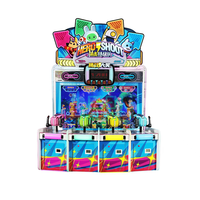 Machine de jeu de tir à monnayeur pour 4 joueurs, simulateur de jeu vidéo d'arcade pour parcs d'attractions, fournie par Lesen Factory
