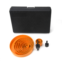 Nesen – Lot de 14 scies cloches en acier rapide pour le bois, toutes tailles populaires, pointe en acier dur, pour portes d'armoires et tôles domestiques