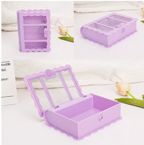 Adornos Artesanales DIY para Niños, Caja de Almacenamiento con Diseño de Libro Mágico, Accesorios de Pegamento en Crema para Manualidades - Product Image 6