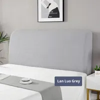 Épaissie élastique pleine couverture écologique 200TC tricoté Polyester nordique Simple doux emballé maison tête de lit couverture lit dos poussière