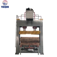 Nouvelle presse hydraulique à froid pour le travail du bois YUEQUN Shandong, haute précision, collage, roulement 11kW