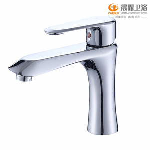 Grifo de Lavabo Chenlu Monomando con Válvula de Cerámica, Acabado Cromado, Montaje en Cubierta, Un Solo Orificio - Product Image 2