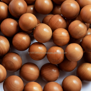 ลูกปัดไม้จันทน์108มาลาของชาวพุทธของแท้ลูกปัดไม้พรีเมี่ยมสำหรับการทำสมาธิและการอธิษฐาน - Product Image 1