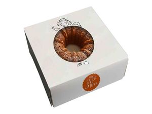 Caja de papel de embalaje de alimentos plegable, personalizada, para <span class=keywords><strong>Sushi</strong></span>, pastel, Cookiey, Macaron, Donut, Takoyaki, caja de embalaje de dulces - Product Image 6