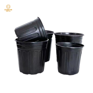Wholesale Cheap Gallon Black Plastic Pot Outdoor Nursery Plant Plastic Pot for Sale