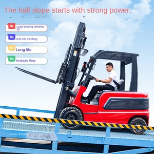 Montacargas Eléctrico Tipo Vehículo de Cuatro Ruedas SONCA, Camión de Apilamiento Pequeño para Logística de Almacén, Capacidad de Carga de 1000 kg - Product Image 3