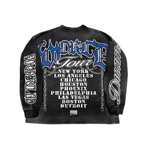 Sudadera de Forro Polar Lisa con Cuello Redondo y Manga Larga para Hombre, Cómoda para Uso Diario, Proveedor Mayorista de Sudaderas Estampadas - Product Image 3