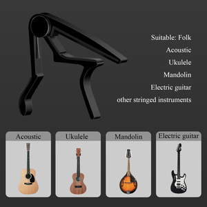 Cejilla acústica <span class=keywords><strong>para</strong></span> <span class=keywords><strong>bajo</strong></span> eléctrico acústico y <span class=keywords><strong>afinador</strong></span> <span class=keywords><strong>de</strong></span> ukelele abrazadera <span class=keywords><strong>de</strong></span> guitarra - Product Image 4