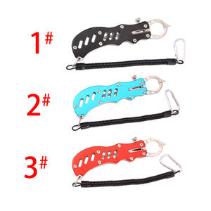 Pince de pêche en acier inoxydable XY 201, outil multifonctionnel portable pour le contrôle des leurres, options de couleurs noir, rouge, bleu - Product Image 1