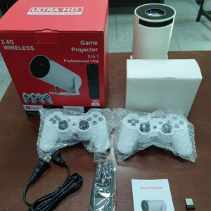 Độ Nét Cao Hy300 4K Thông Minh Android Tương Tác Mini Máy Chiếu Điều Khiển 3D Trò Chơi Giao Diện Điều Khiển Máy Chiếu LED LCD Wifi 6 - Product Image 1