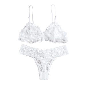 Paquete de Ropa Interior Cómoda sin Espalda, con Encaje Floral, sin Costuras, Transpirable, de Secado Rápido, con Tirantes Ajustables y Talle Bajo, para Correr - Product Image 5