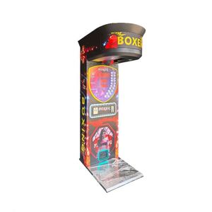 Boxing <b>Machine</b> Dragon Warrior <b>Punch</b> Game with LED Cabinet Coin Payment English for Shopping Mall Boxer Contest - Product Image 5