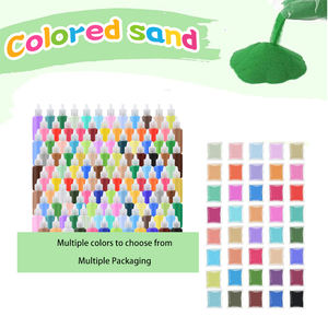 Sable fin écologique pour kits d'art du sable DIY à domicile, <span class=keywords><strong>services</strong></span> d'abonnement créatifs, aménagement paysager extérieur et projets scolaires - Product Image 4