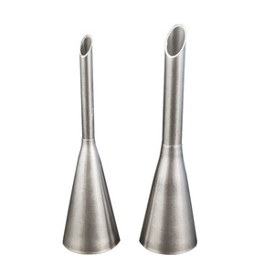 Boquilla para crema de acero inoxidable 304 moldeada en una sola pieza, punta puntiaguda para uso doméstico, tamaños grande, mediano y pequeño, herramienta para hornear pasteles. - Product Image 5