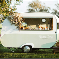 Camion de restauration économique : Bar à café, Chariot à fleurs personnalisé, Camion à jus, Camion de mariage, Caravane à glaces, Remorque coulissante, Cuisine extérieure