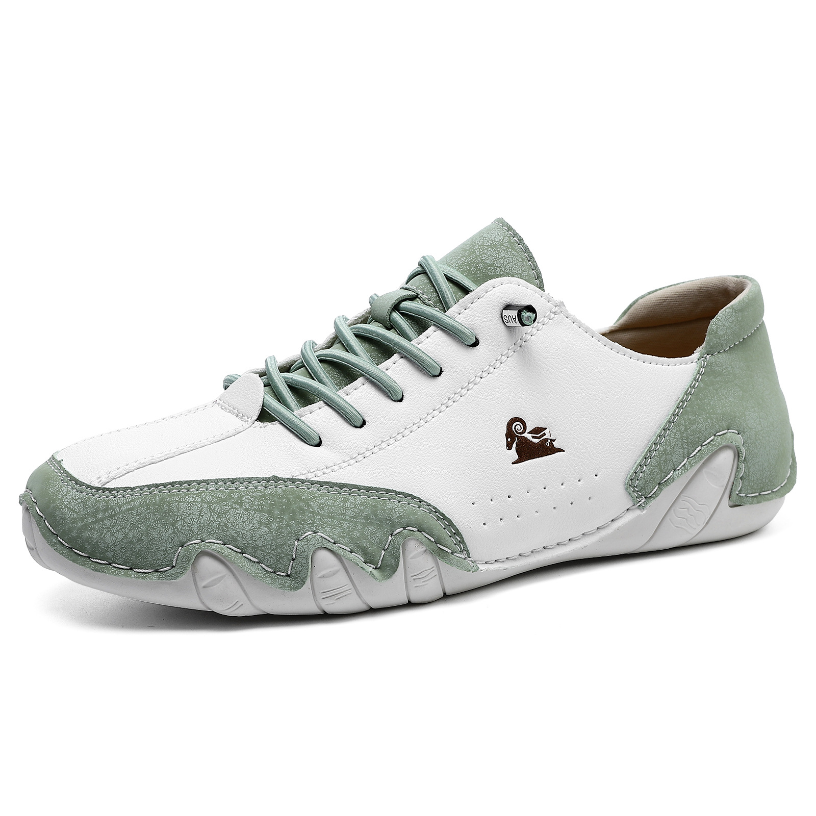 W8009 blanc vert clair